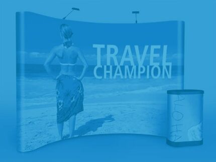 Pop up stand supraprint