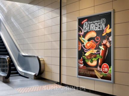 affiches citylight backlight imprimées sur mesure