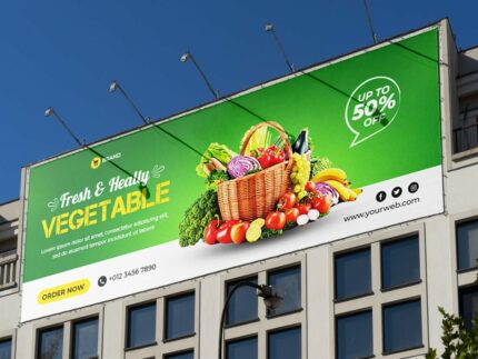 Bâche sur Bâtiment grand format imprimée micro perforee grille