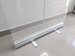 Roll-up clear shield pas cher anti-virus covid barrière transparente