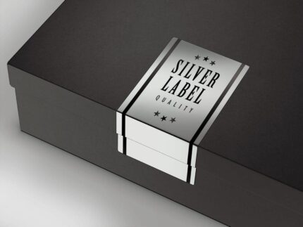 Autocollants Métalliques Imprimés