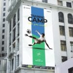 Bâche sur Bâtiment grand format imprimée