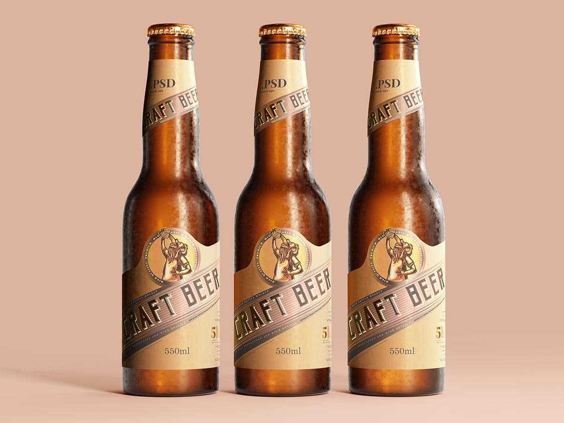 étiquettes de bière artisanale
