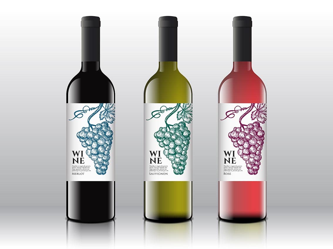 étiquettes à faible volume pour les vignobles artisanaux