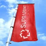 impression par sublimation le drapeau personnalisé