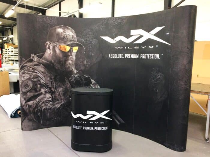 Mur de fond Pop-up Affichage standard imprimé publicité expo foire événement photocall mur