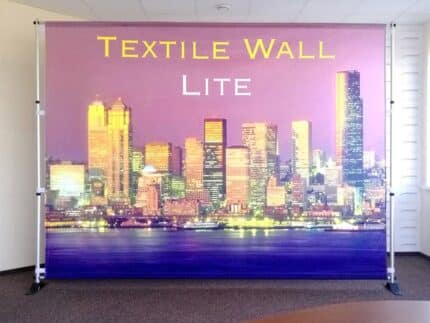 Textile Backwall Lite pour l'exposition d'événement d'exposition promotionnelle
