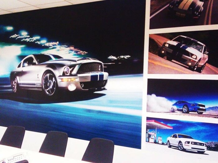 revêtement mural personnalisé impression grand format