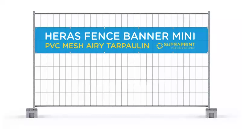 Banderole PVC Mini pour Heras