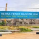 bâche de mesh de clôture temporaire heras bon marché imprimée pour le chantier de construction