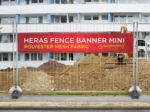 imprimé Heras Fence Fabric Banner tissu airtex airmesh