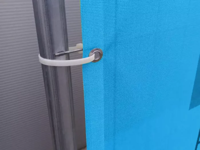 Banderole PVC Mini pour Heras bâche de maille de clôture temporaire heras bon marché imprimée pour le chantier de construction