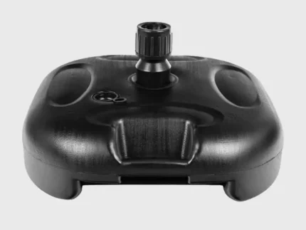 Pied parasol lestable réservoir d'eau 20 kg pour oriflamme beach flag