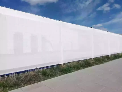 bâche de canevas continu de clôture
