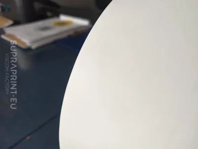 étiquette en papier auto-adhésif Pampa Blanc