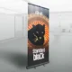 Kakémono Roll-up Norme Noire