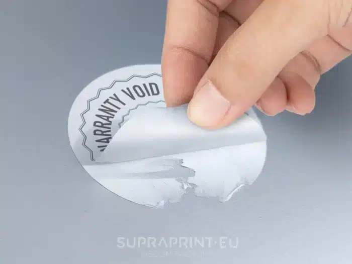 Etiquettes de sécurité antivol void Etiquettes de sécurité anti-fraude antivol VOID autocollant inviolables adhésives Impression stickers de garantie