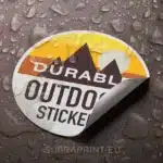 Autocollants Extérieurs impression numérique sur vinyle