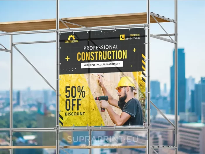 impression bâche micro-perforée mesh