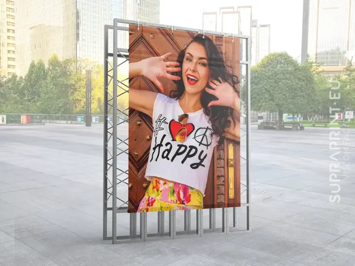 mesh banderole micro-perforée bâche