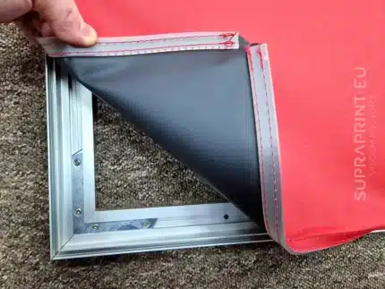 smart alu frame blackback decor SEG tissu banderole 270g blockout