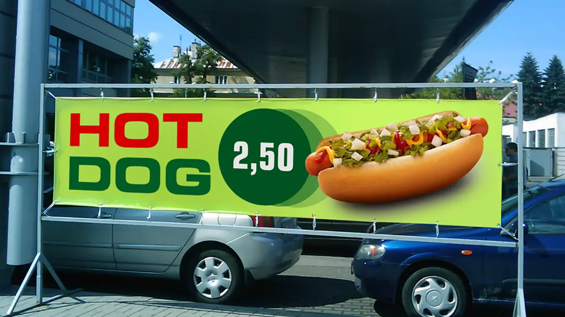 bâche bannières banderoles grand format individuelle imprimée