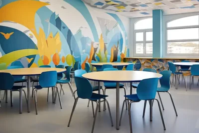 impression de papier peint en latex bon marché