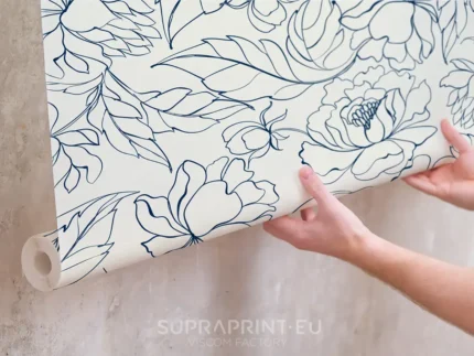 papier peint intissé impression