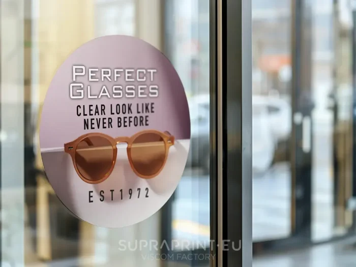 adhésif vinyle grand format Impressions sur adhésif vinyle grand format de fenêtre