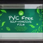 impression grand format de film autocollant sans film adhésif sans PVC imprimé écologique