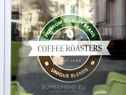 adhésif vinyle transparent imprimé