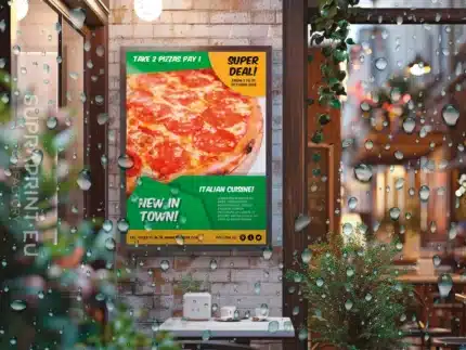 affiches waterproof impression