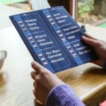 Cartes de menu personnalisé à imprimer en ligne