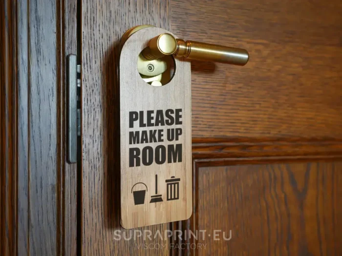 impression accroche-porte publicitaire