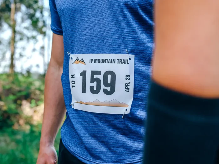 numéro de dossard des coureurs personnalisés