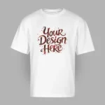 T-shirts surdimensionnés imprimé