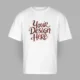 T-shirts surdimensionnés imprimé
