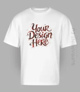 T-shirt surdimensionné personnalisé