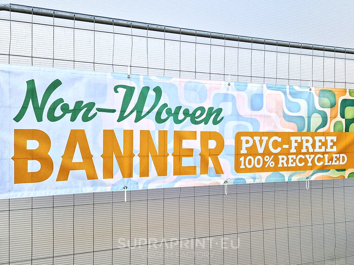 banderole personnalisée non tissée