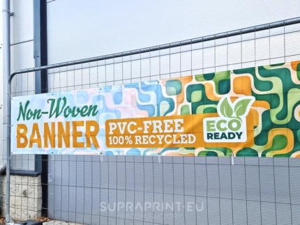 banderoles en Intissé Légères Écologiques et Résistantes