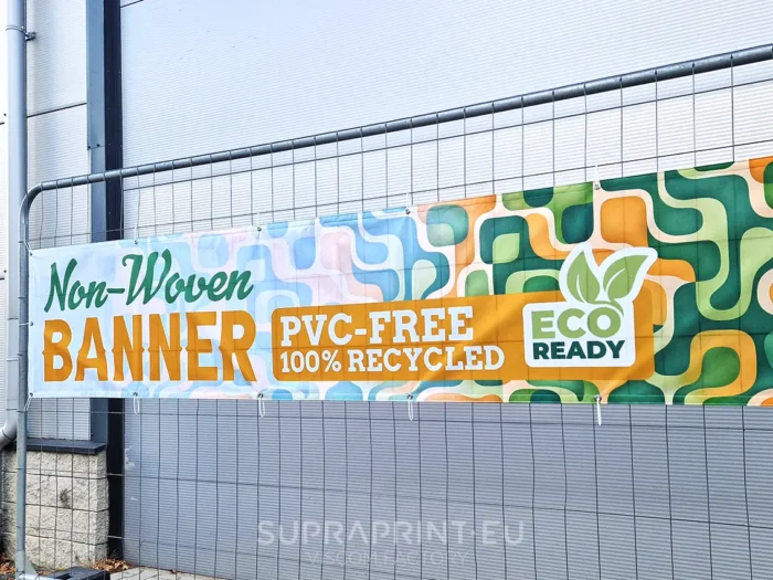 banderoles en Intissé Légères Écologiques et Résistantes