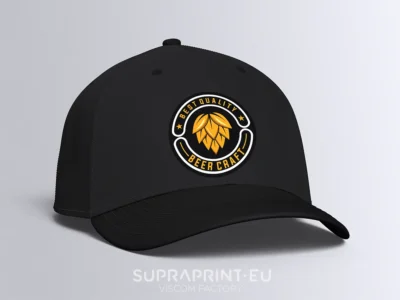 casquettes imprimées pour entreprises