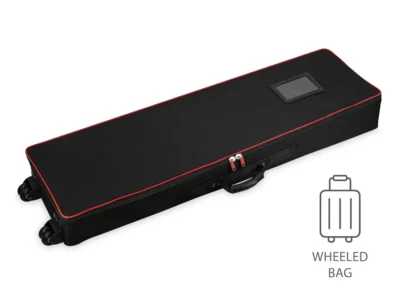 led box sac de transport à roulettes