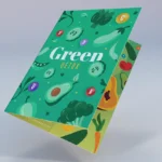 Plaquette commerciale imprimée en impression numérique avec finition professionnelle pour la présentation d’entreprise.