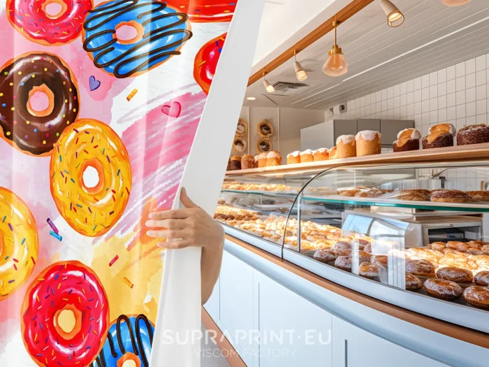 Rideaux imprimés pour entreprises