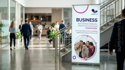 Impression de roll-up – un support publicitaire pour votre entreprise